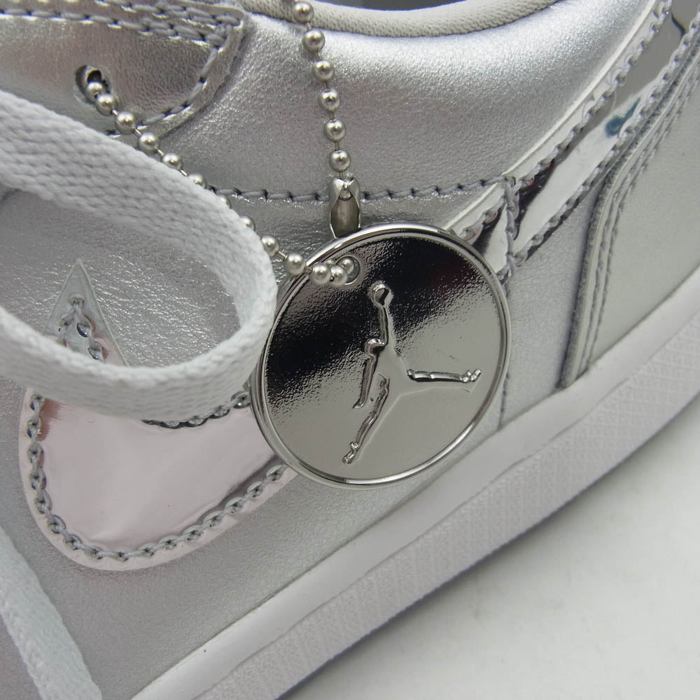 NIKE ナイキ FD6848-001 Air Jordan 1 Low Golf Gift Giving エアジョーダン1 ロー ゴルフ ギフトギビング ローカット スニーカー シルバー系 27cm【極上美品】【中古】