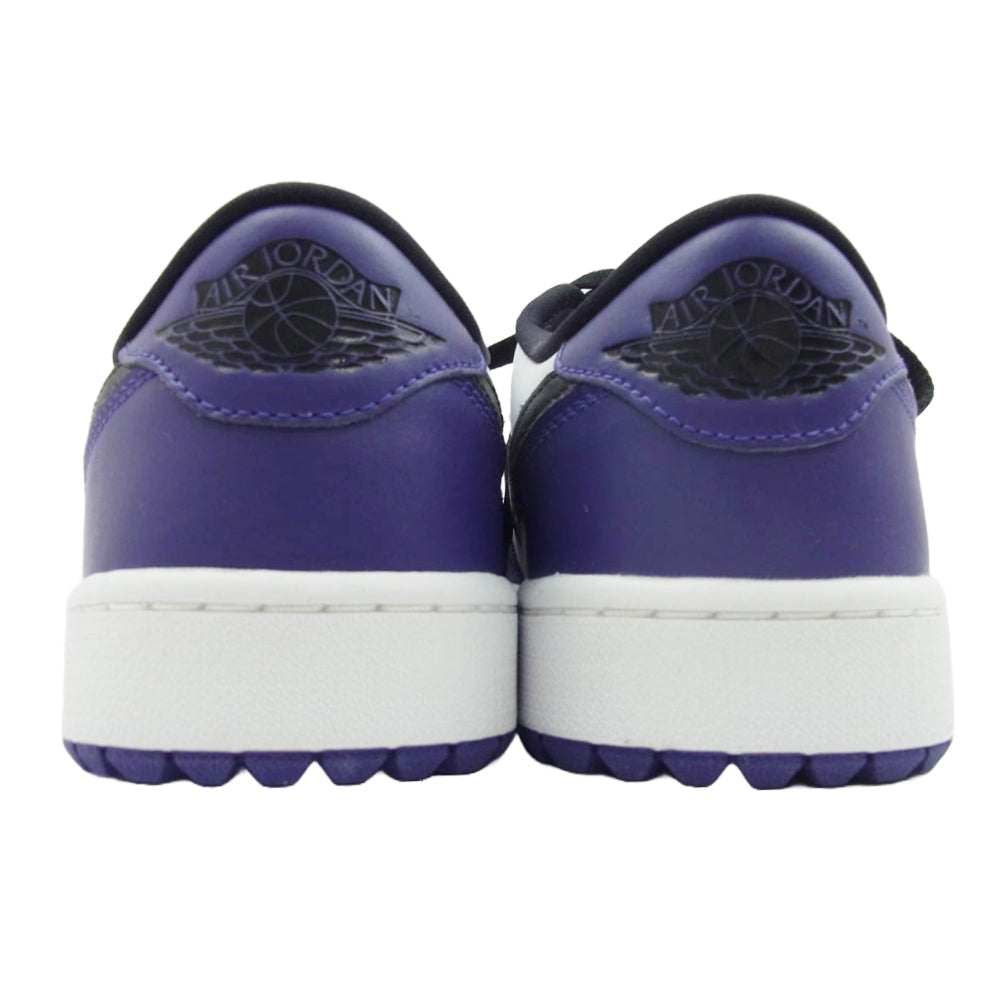 NIKE ナイキ DD9315-105 Air Jordan 1 Low Golf Court Purple エアジョーダン1 ロー ゴルフ コートパープル ローカット スニーカー パープル系 27cm【極上美品】【中古】