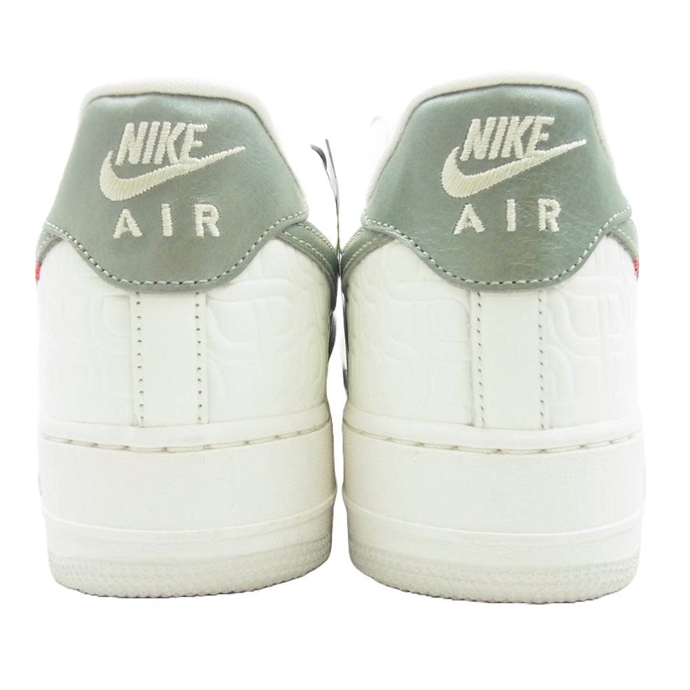 NIKE ナイキ HV5979-130 Air Force 1 Low 07 Sail Light Bone University Red Jade Horizon エアフォース1 ロー 07 セイル ライトボーン ユニバーシティレッド ジェイドホライズン ローカット スニーカー 27cm【極上美品】【中古】