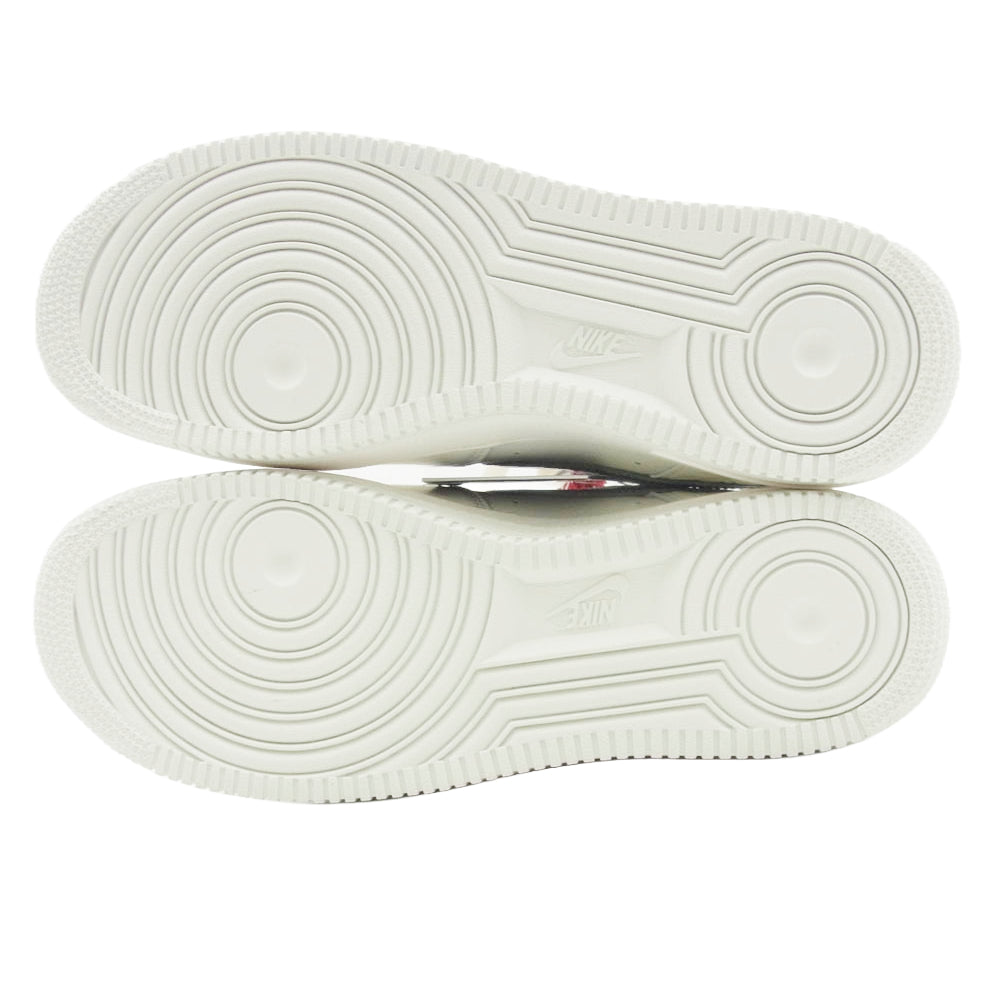 NIKE ナイキ HV5979-130 Air Force 1 Low 07 Sail Light Bone University Red Jade Horizon エアフォース1 ロー 07 セイル ライトボーン ユニバーシティレッド ジェイドホライズン ローカット スニーカー 27cm【極上美品】【中古】