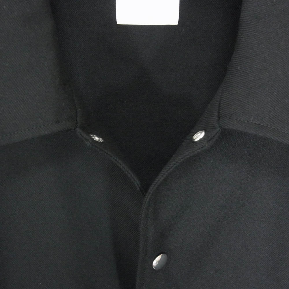 SOPHNET. ソフネット 25SS SOPH-250006 DRY WOOL TWILL COACH JACKET ドライ ウール ツイル コーチ ジャケット ブラック系 L【中古】