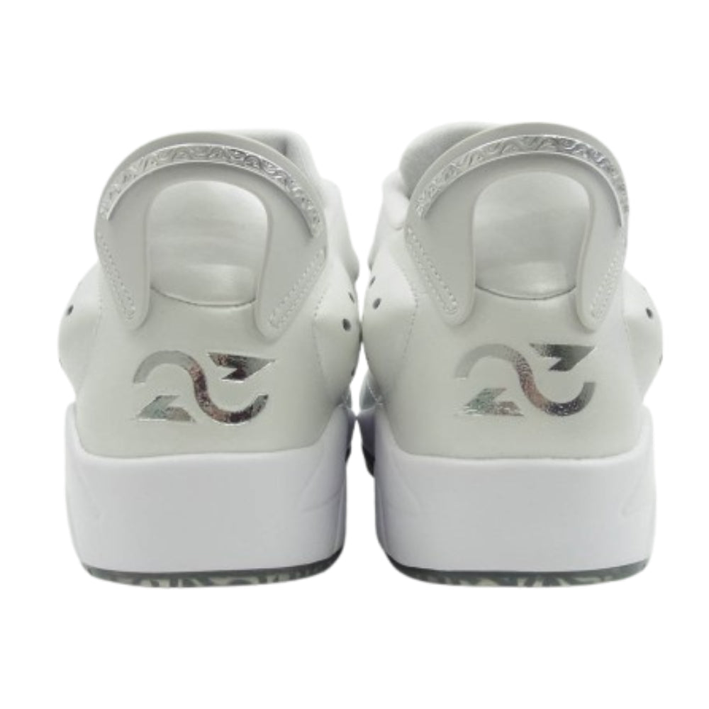 NIKE ナイキ FD6719-001 Air Jordan 6 Retro Low Golf Gift Giving エアジョーダン6 レトロ ロー ゴルフ ギフトギビング ゴルフシューズ スニーカー ホワイト系 シルバー系 27cm【極上美品】【中古】