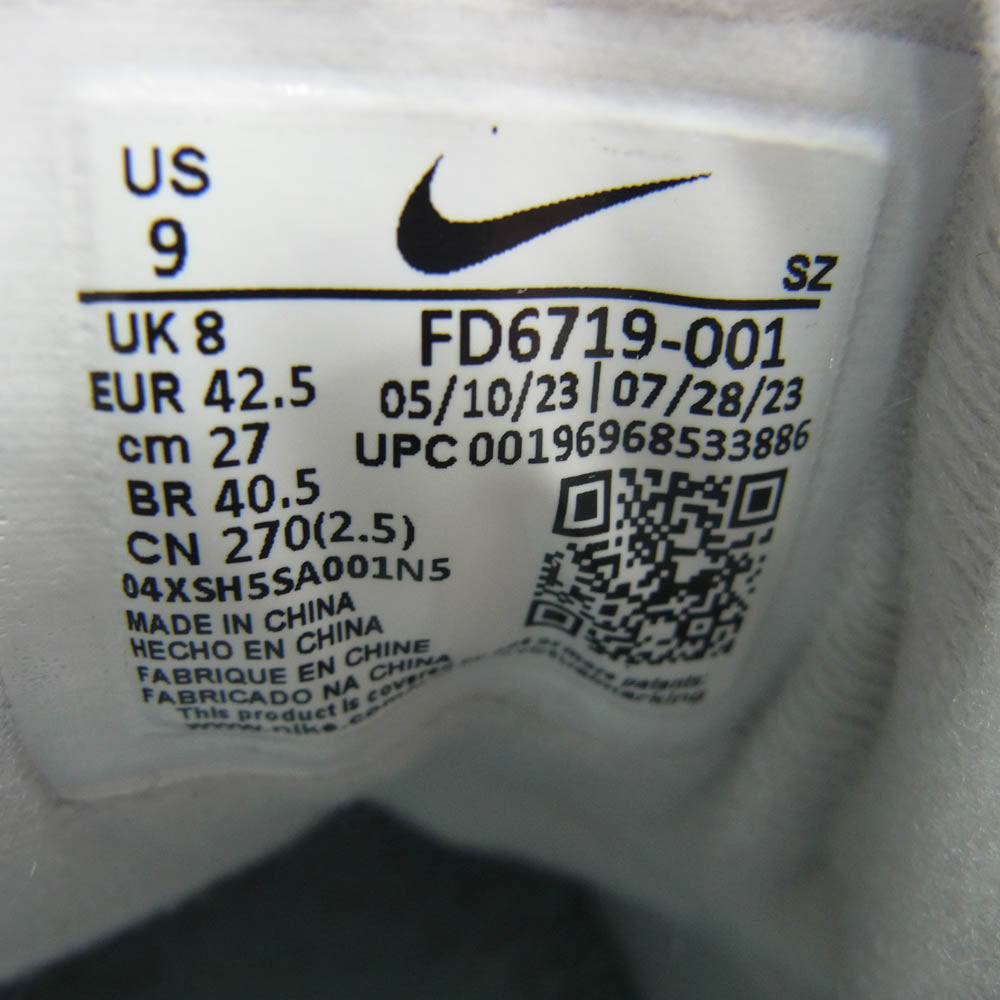 NIKE ナイキ FD6719-001 Air Jordan 6 Retro Low Golf Gift Giving エアジョーダン6 レトロ ロー ゴルフ ギフトギビング ゴルフシューズ スニーカー ホワイト系 シルバー系 27cm【極上美品】【中古】