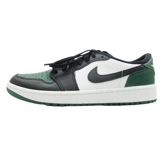 NIKE ナイキ DD9315-107 Air Jordan 1 Low Golf Noble Green エアジョーダン1 ロー ゴルフ ノーブルグリーン ローカット スニーカー グリーン系 27cm【極上美品】【中古】