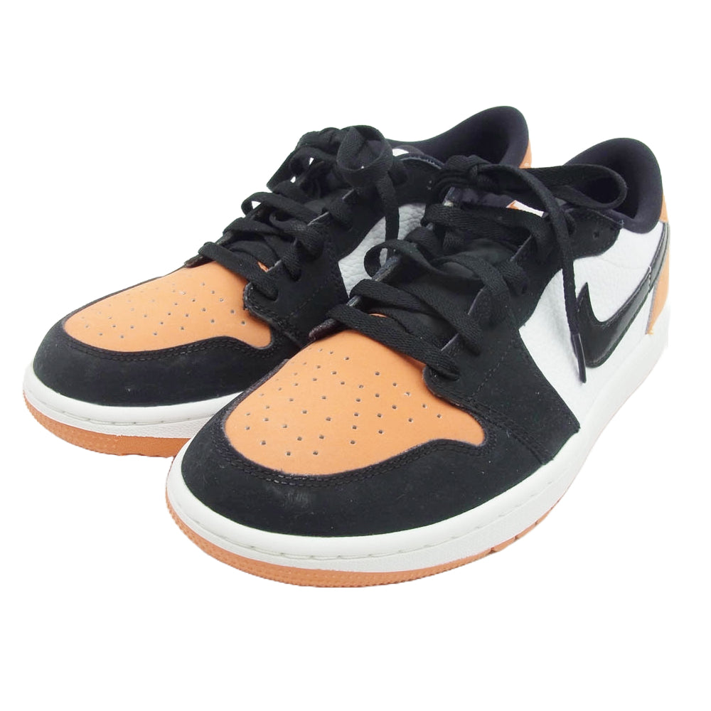 NIKE ナイキ DD9315-800 Air Jordan 1 Low Golf Shattered Backbords エアジョーダン1 ロー ゴルフ シャッタード バックボード ローカット スニーカー オレンジ系 27cm【極上美品】【中古】