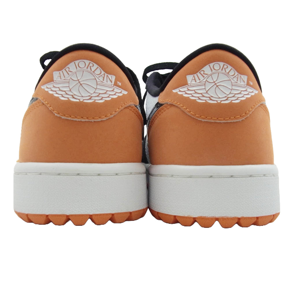NIKE ナイキ DD9315-800 Air Jordan 1 Low Golf Shattered Backbords エアジョーダン1 ロー ゴルフ シャッタード バックボード ローカット スニーカー オレンジ系 27cm【極上美品】【中古】