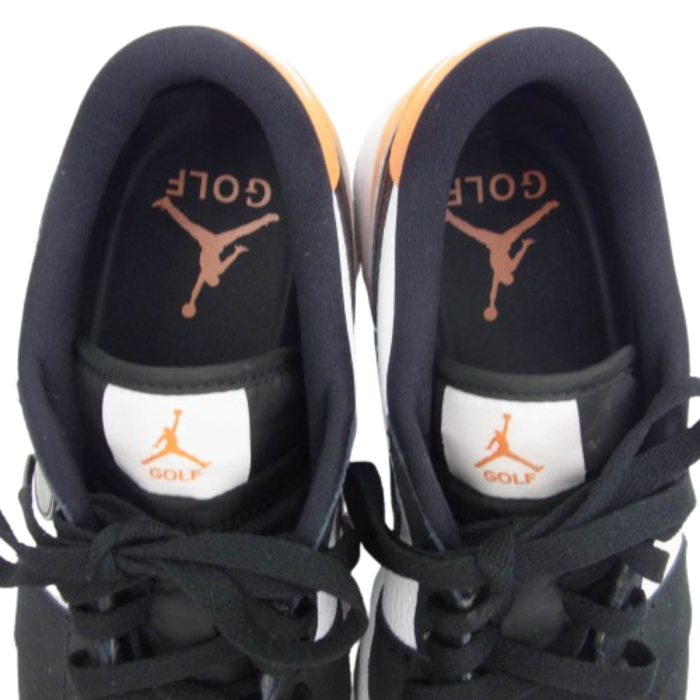 NIKE ナイキ DD9315-800 Air Jordan 1 Low Golf Shattered Backbords エアジョーダン1 ロー ゴルフ シャッタード バックボード ローカット スニーカー オレンジ系 27cm【極上美品】【中古】