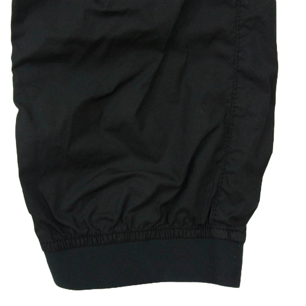 STONE ISLAND ストーンアイランド 22SS 761531303 STRETCH COTTON TELA PARACADUTE GARMENT DYED ガーメントダイ コットン ストレッチ シャーリング テーパード カーゴ パンツ ブラック系 32【中古】