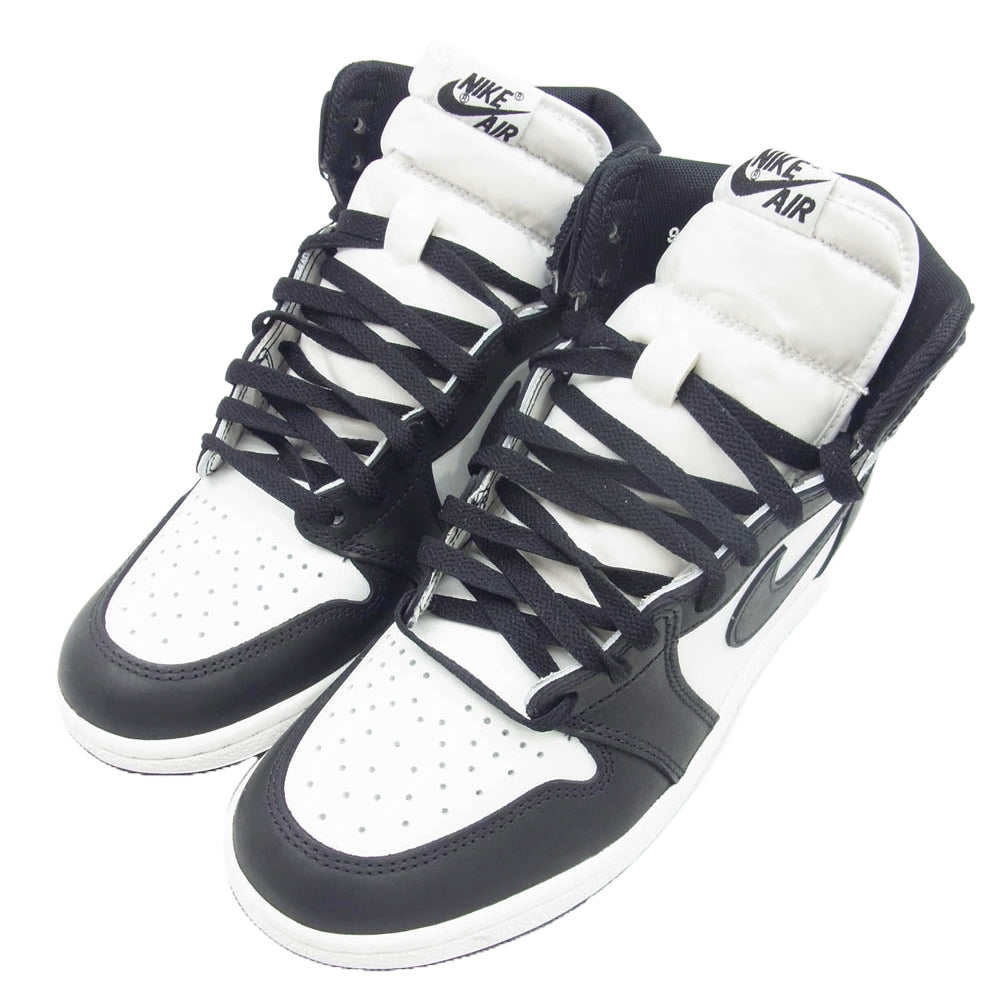 NIKE ナイキ BQ4422-001 Air Jordan 1 High '85 Black White エアジョーダン1 ハイ '85 ブラック ホワイト ハイカット スニーカー ブラック系 ホワイト系 27cm【極上美品】【中古】