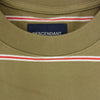DESCENDANT ディセンダント 20SS 201ATDS-CSM06 CACHALOT BORDER SS カチャロット ポケット付 ボーダー 半袖 Tシャツ カーキ系 3【極上美品】【中古】