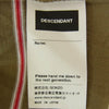DESCENDANT ディセンダント 20SS 201ATDS-CSM06 CACHALOT BORDER SS カチャロット ポケット付 ボーダー 半袖 Tシャツ カーキ系 3【極上美品】【中古】