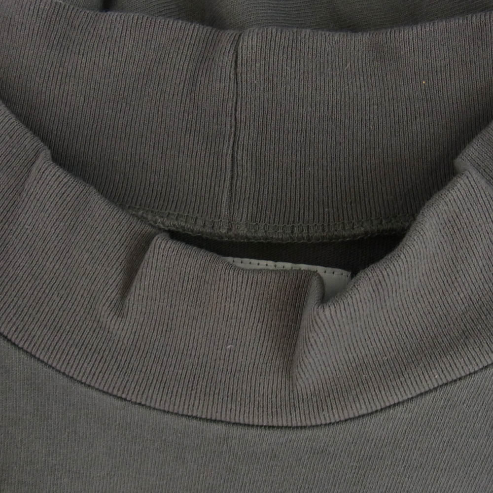 WTAPS ダブルタップス 20SS 201ATDT-CSM34 DAWN.M NECK LS TEE.COTTTON モックネック アーチロゴ ロングスリーブＴシャツ 長袖カットソー グレー系 3【新古品】【未使用】【中古】