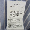 DESCENDANT ディセンダント 21SS 211TQDS-SHM01 KENNEDY'S B.D LS SHIRT FULL SIZE ストライプ ボタンダウン 長袖シャツ ライトブルー系 3【新古品】【未使用】【中古】