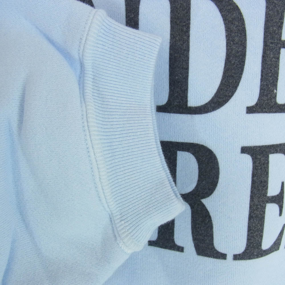 DESCENDANT ディセンダント 20SS 201ATDS-CSM26 GOON HOCKEY SWEATSHIRT LOOP WHEEL フロントプリント スウェット ライトブルー系 2【極上美品】【中古】