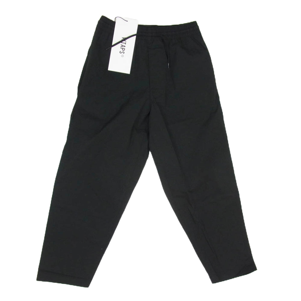 WTAPS ダブルタップス 20AW 202BRDT-PTM05 SMOCK TROUSERS POLY.TWILL スモック トラウザーズ パンツ ブラック系 X01【極上美品】【中古】