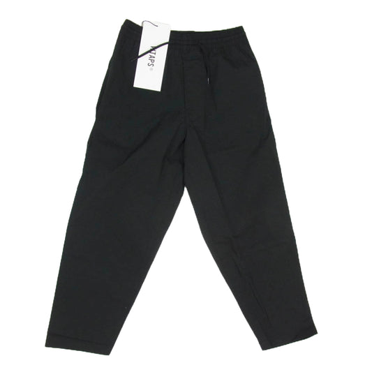 WTAPS ダブルタップス 20AW 202BRDT-PTM05 SMOCK TROUSERS POLY.TWILL スモック トラウザーズ パンツ ブラック系 X01【極上美品】【中古】