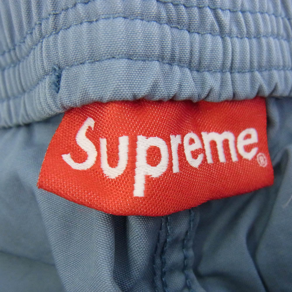 Supreme シュプリーム 21SS Mesh Pocket Belted Cargo Pant メッシュ ポケット ベルテッド カーゴ パンツ 2WAY ハーフ パンツ ライトブルー系 S【中古】