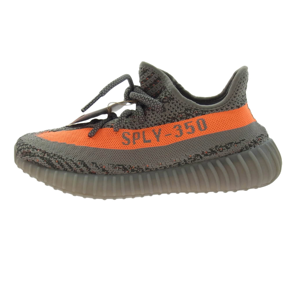 adidas アディダス GW1229 YEEZY Boost 350 V2 Beluga Reflective イージーブースト350V2 ベルーガ リフレクティブ スニーカー グレー系 オレンジ系 27cm【極上美品】【中古】