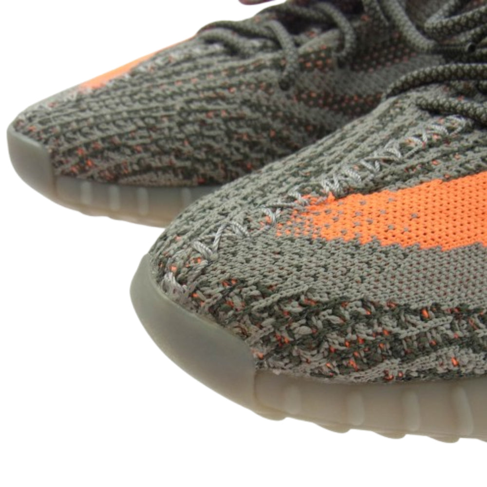 adidas アディダス GW1229 YEEZY Boost 350 V2 Beluga Reflective イージーブースト350V2 ベルーガ リフレクティブ スニーカー グレー系 オレンジ系 27cm【極上美品】【中古】