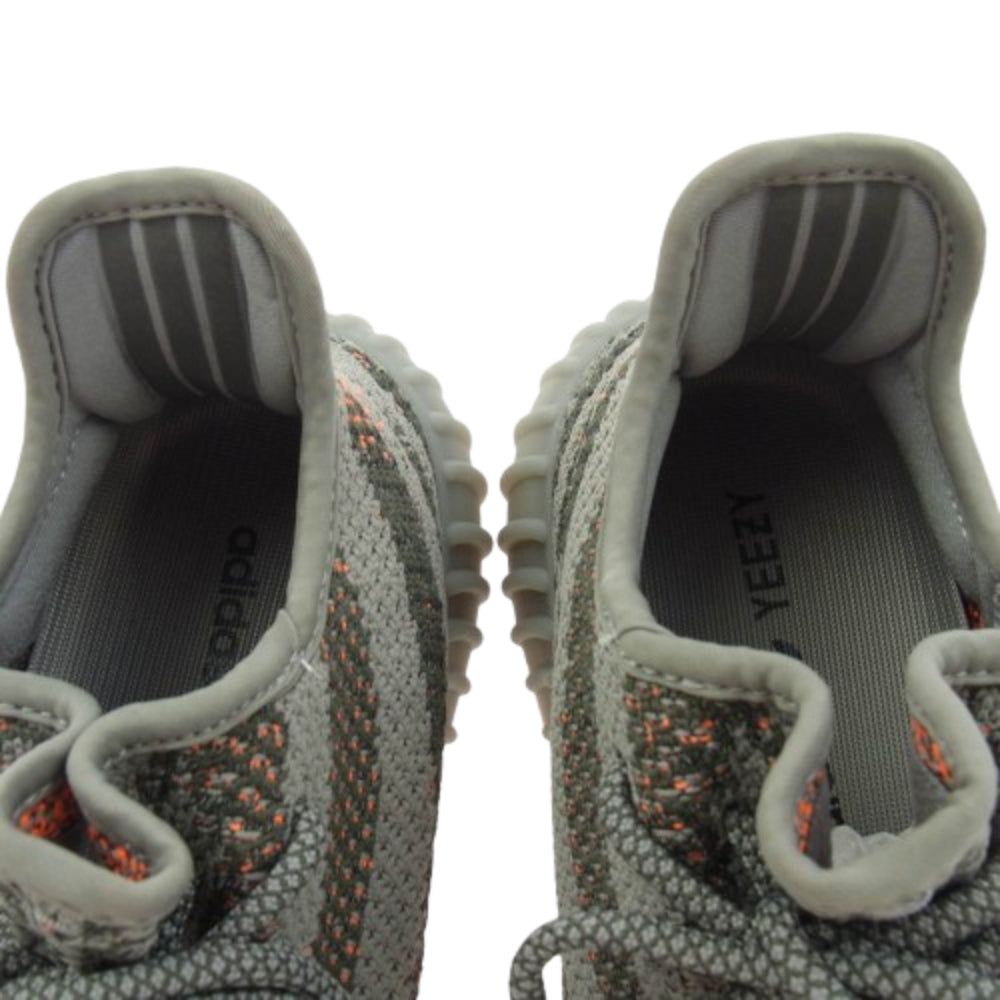 adidas アディダス GW1229 YEEZY Boost 350 V2 Beluga Reflective イージーブースト350V2 ベルーガ リフレクティブ スニーカー グレー系 オレンジ系 27cm【極上美品】【中古】
