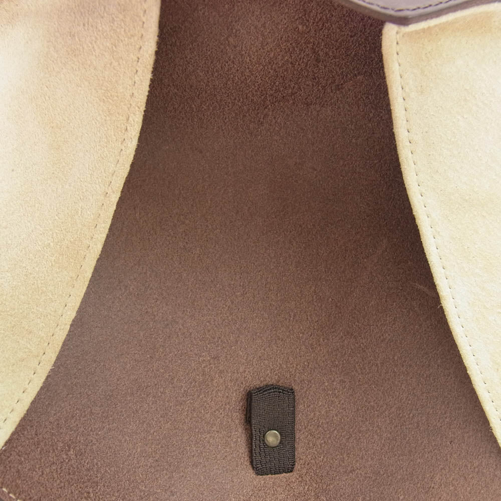 エムピウ 15021209 rotolo SUEDE tobacco レザー ペンケース ブラウン系【新古品】【未使用】【中古】