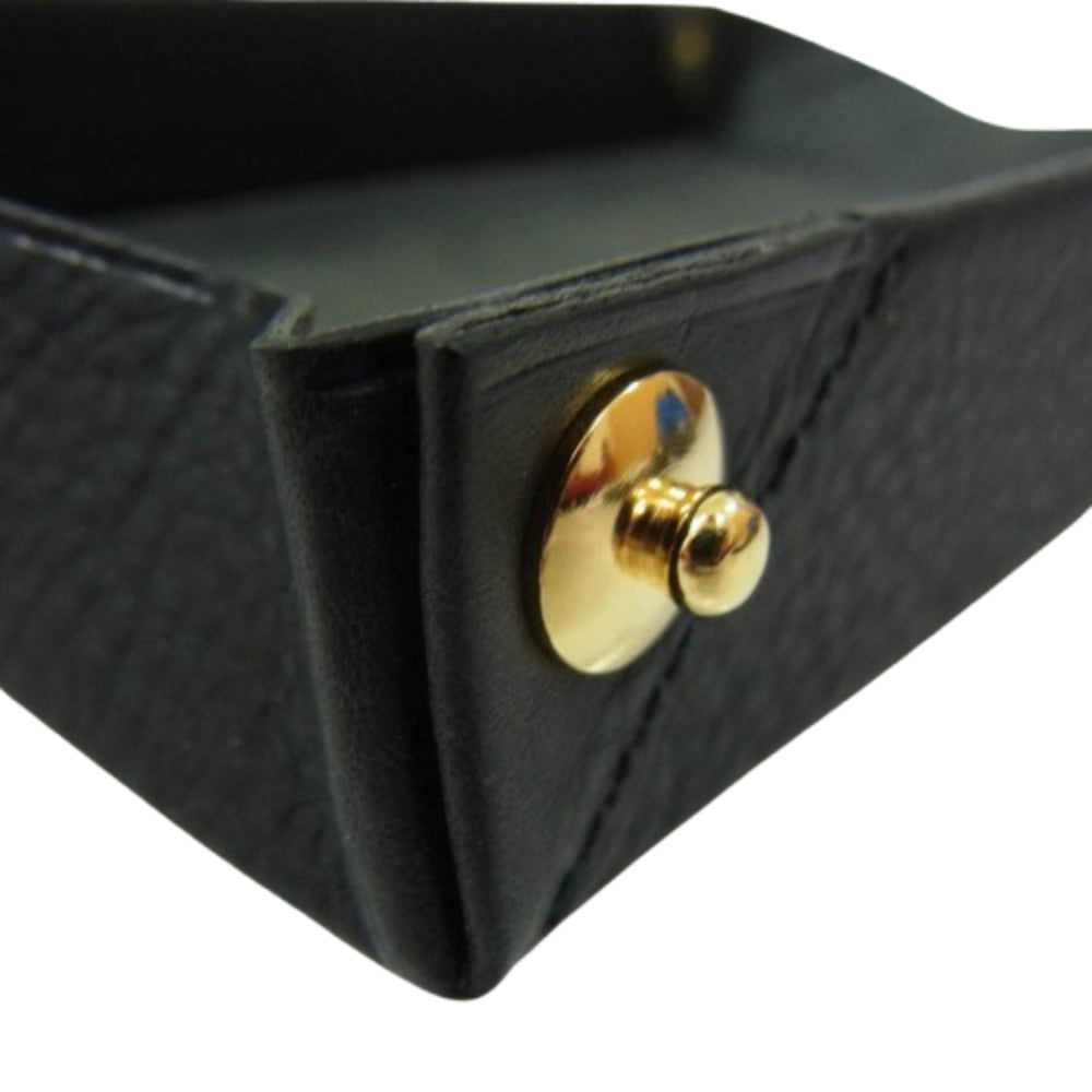 プラウズ dritto Pen roll ペントレイ ペンケース ブラック系【新古品】【未使用】【中古】