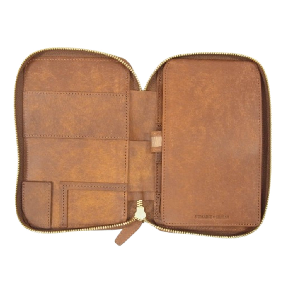 シーサー SY-06 × Nomadic ノーマディック Independent PENCASE ペンケース ブラウン系【新古品】【未使用】【中古】