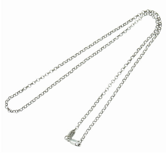 CHROME HEARTS クロムハーツ（原本無） NECKCHAIN R18 ロールチェーン ネックレス 18inch 18インチ シルバー系【中古】