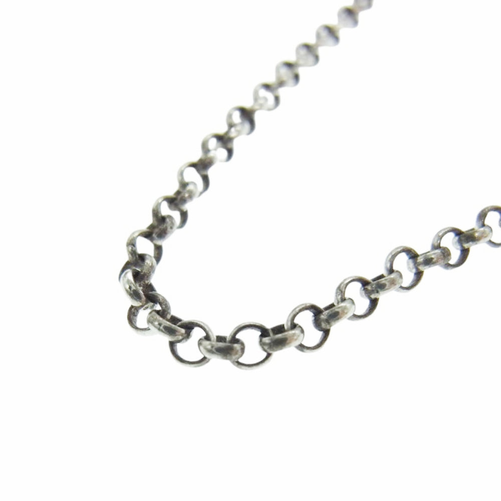 CHROME HEARTS クロムハーツ（原本無） NECKCHAIN R18 ロールチェーン ネックレス 18inch 18インチ シルバー系【中古】