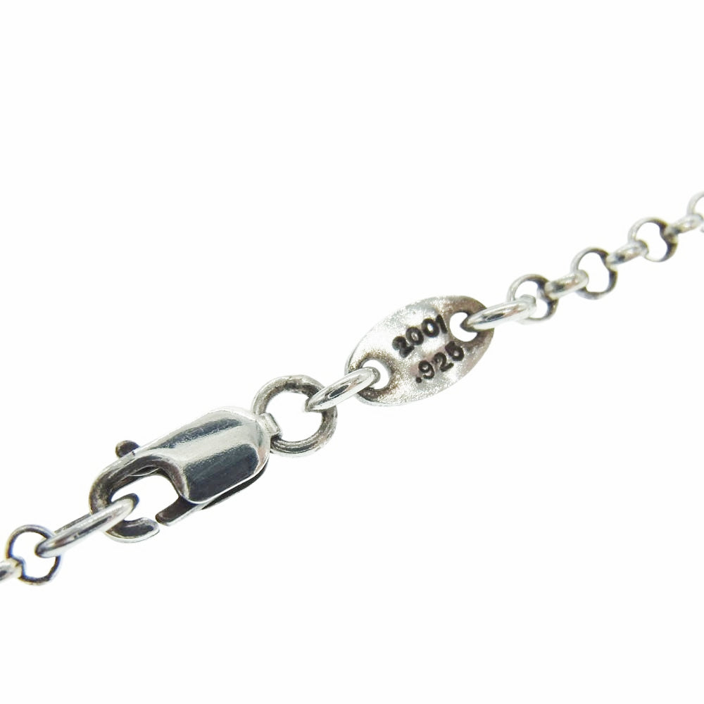CHROME HEARTS クロムハーツ（原本無） NECKCHAIN R18 ロールチェーン ネックレス 18inch 18インチ シルバー系【中古】