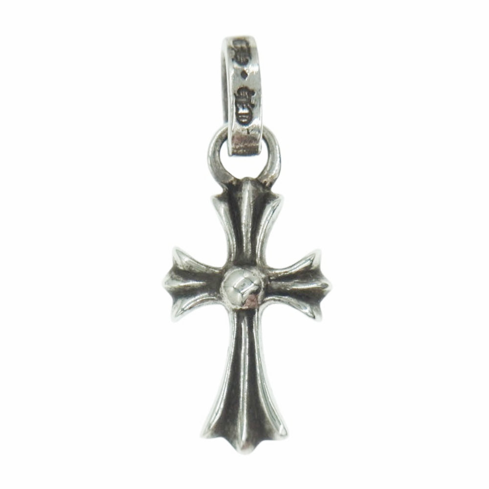 CHROME HEARTS クロムハーツ（原本無） CRS BBYFAT P BLK DMND ベイビーファット PAVEブラックダイヤ ペンダントトップ シルバー系【中古】