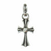 CHROME HEARTS クロムハーツ（原本無） CRS BBYFAT P BLK DMND ベイビーファット PAVEブラックダイヤ ペンダントトップ シルバー系【中古】