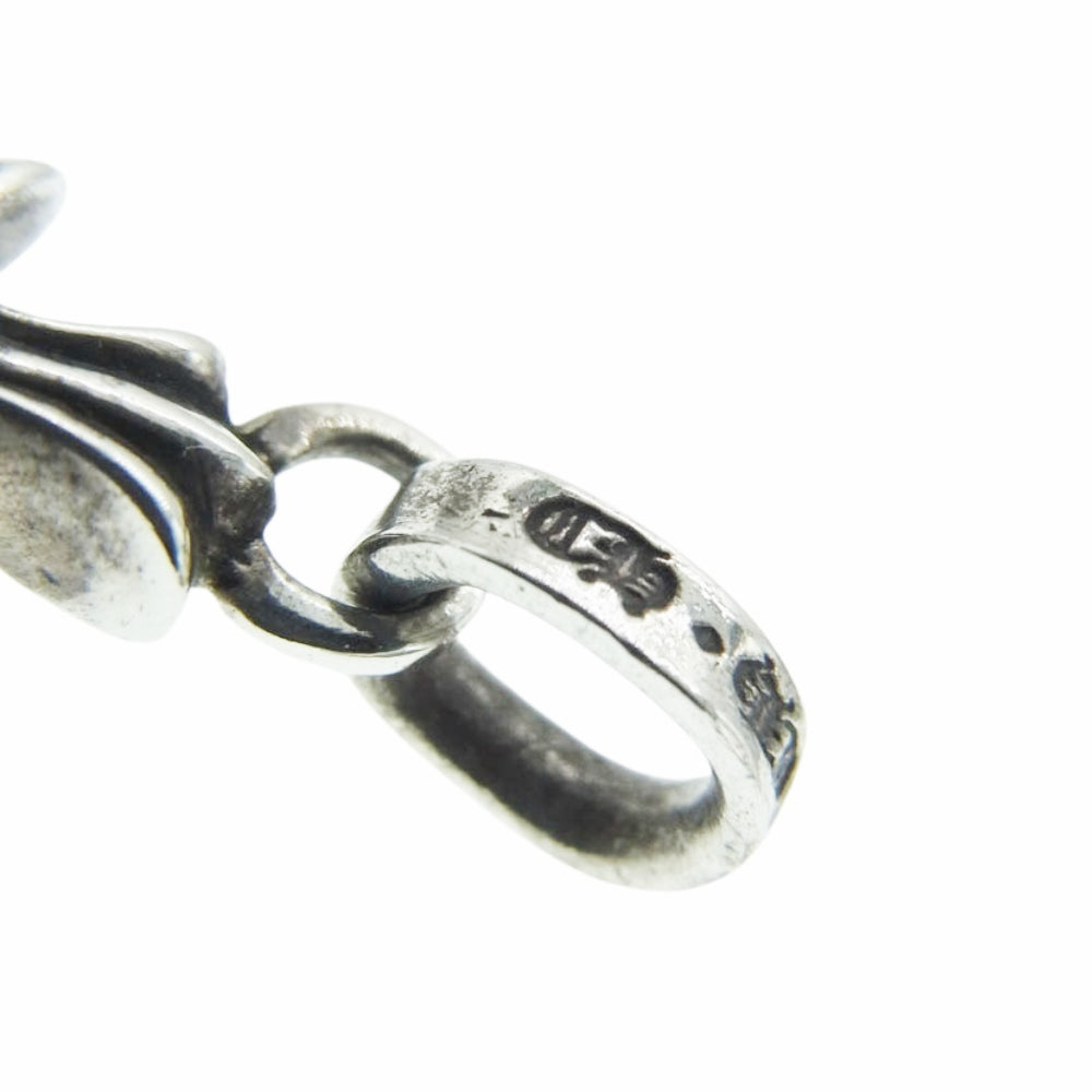 CHROME HEARTS クロムハーツ（原本無） CRS BBYFAT P BLK DMND ベイビーファット PAVEブラックダイヤ ペンダントトップ シルバー系【中古】