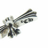 CHROME HEARTS クロムハーツ（原本無） CRS BBYFAT P BLK DMND ベイビーファット PAVEブラックダイヤ ペンダントトップ シルバー系【中古】