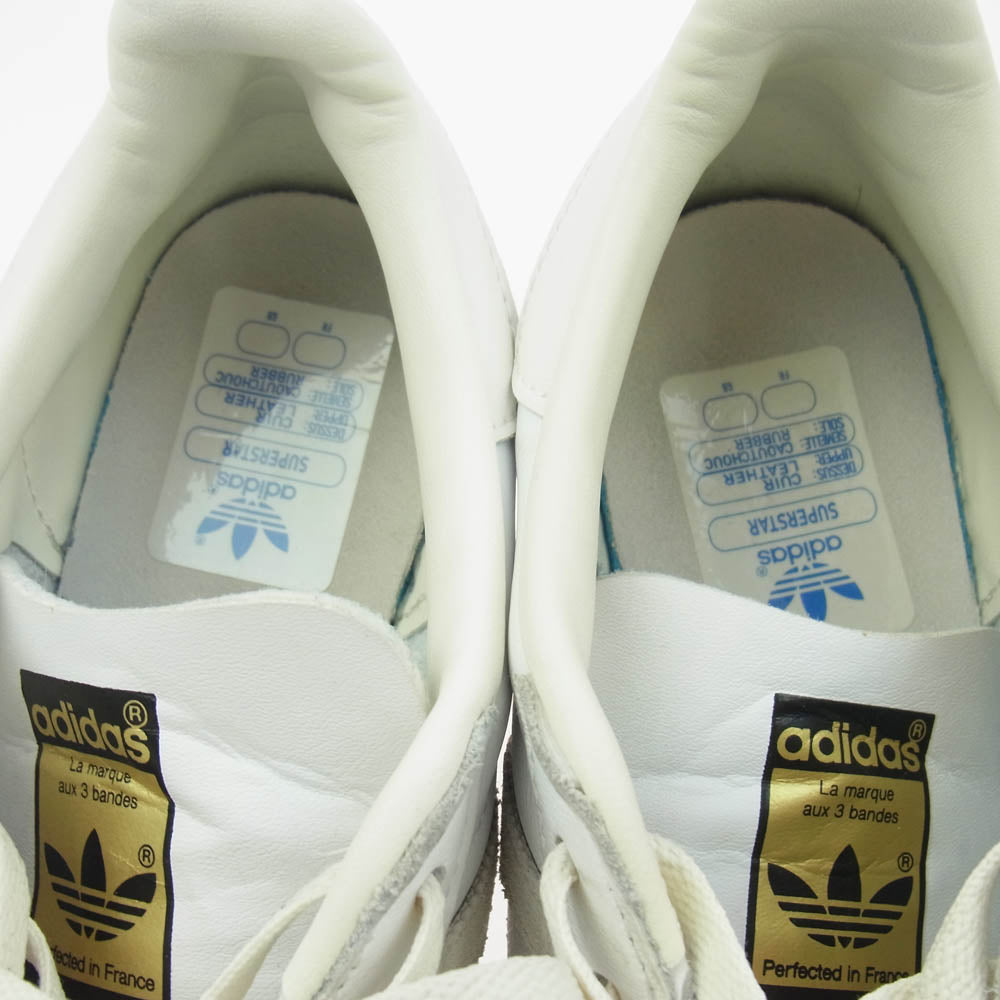 adidas アディダス ID5113 × URBAN RESARCH アーバンリサーチ SUPERSTAR 82 mcn46 スーパースター ローカット スニーカー ホワイト系 26cm【中古】