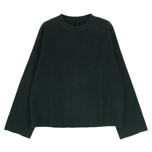 AURALEE オーラリー A9AP05SM SUPER MILLED SWEAT スーパー ミドル 長袖 スウェット ブラック系 1【中古】