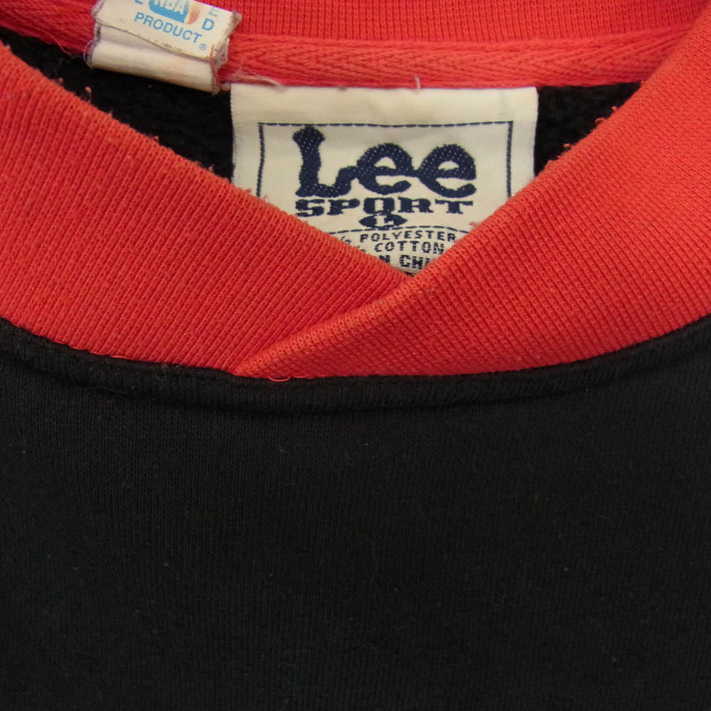 Lee リー 90s ヴィンテージ NBA BULLS シカゴ ブルズ スウェット ブラック系 L【中古】
