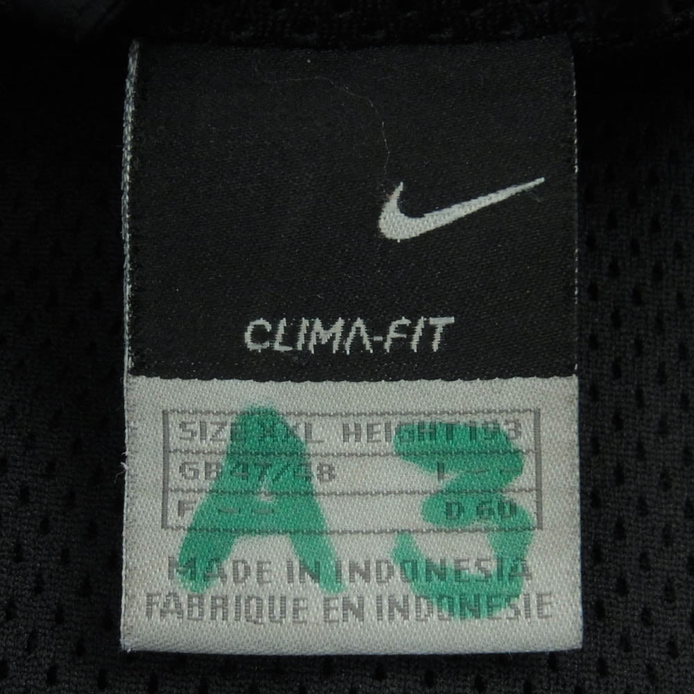NIKE ナイキ 90s ヴィンテージ CLIMA-FIT ドルトムントフィールド ジャケット パーカー ブラック系 XXL【中古】