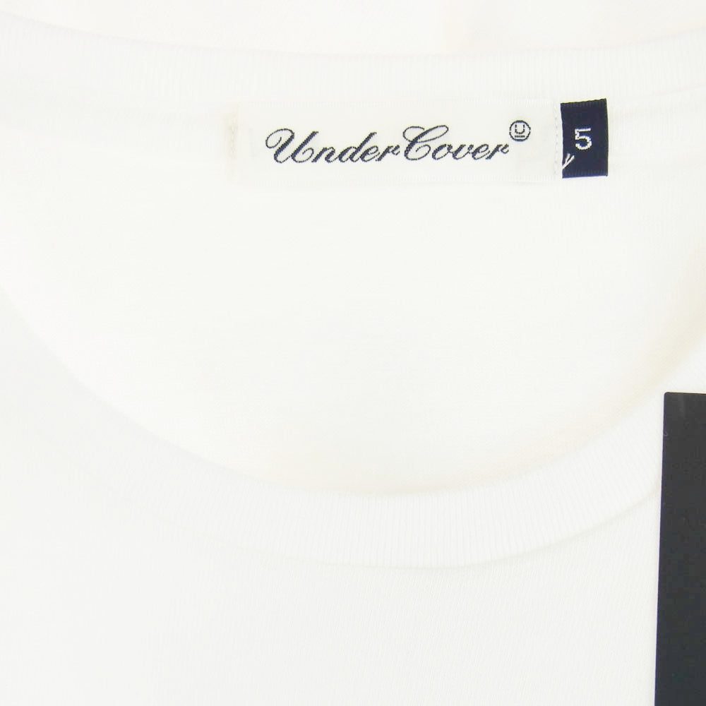 UNDERCOVER アンダーカバー 19SS UCW3807 Dead Hermits Angel Tee デッド ハーミット エンジェル プリント 半袖 Tシャツ ホワイト系 5【新古品】【未使用】【中古】