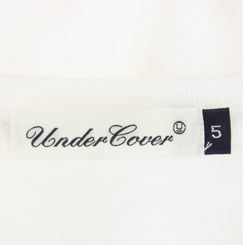 UNDERCOVER アンダーカバー 19SS UCW3807 Dead Hermits Angel Tee デッド ハーミット エンジェル プリント 半袖 Tシャツ ホワイト系 5【新古品】【未使用】【中古】
