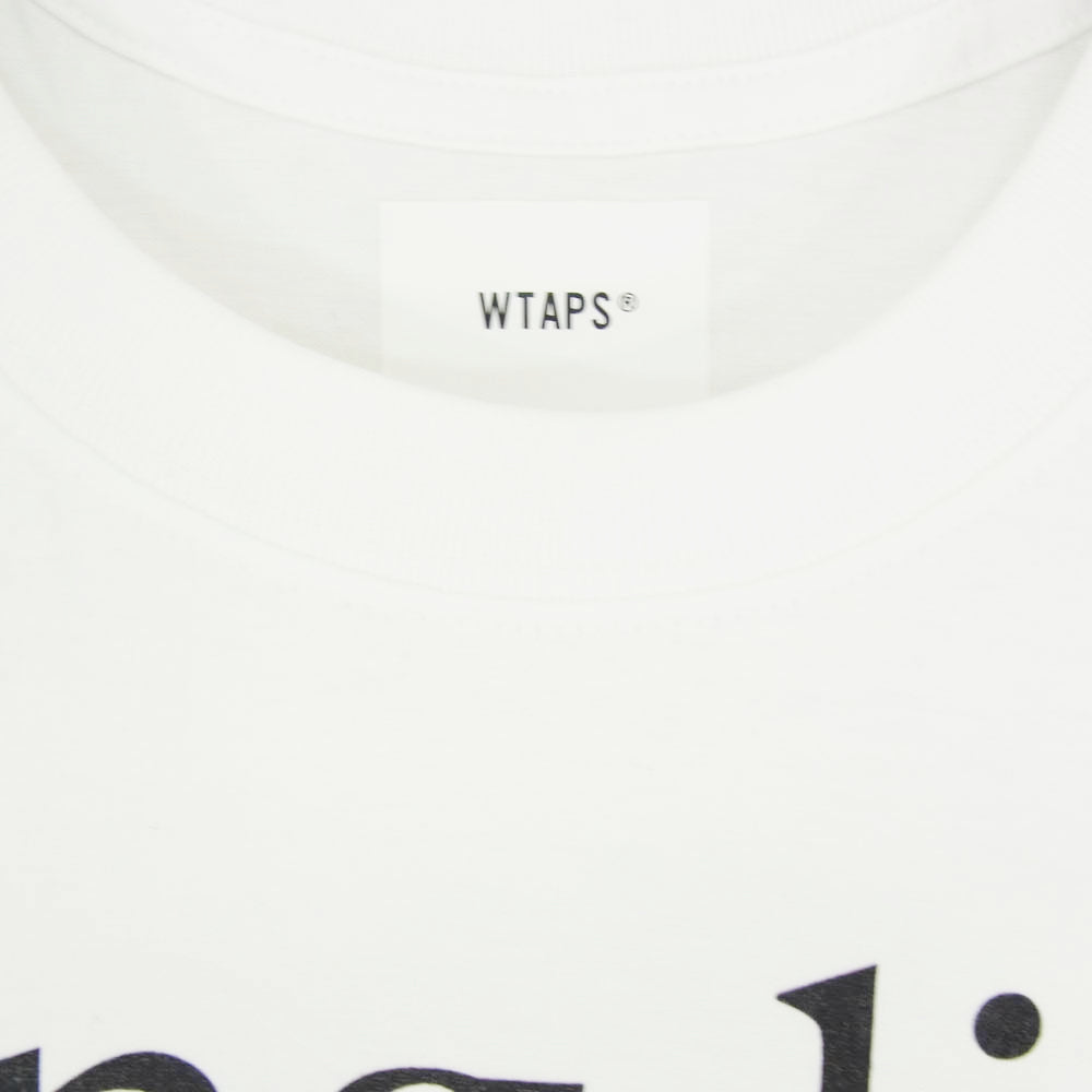 WTAPS ダブルタップス 20SS 201PCDT-ST14S MONOLITH SS TEE モノリス 半袖 Tシャツ ホワイト系 X03【極上美品】【中古】