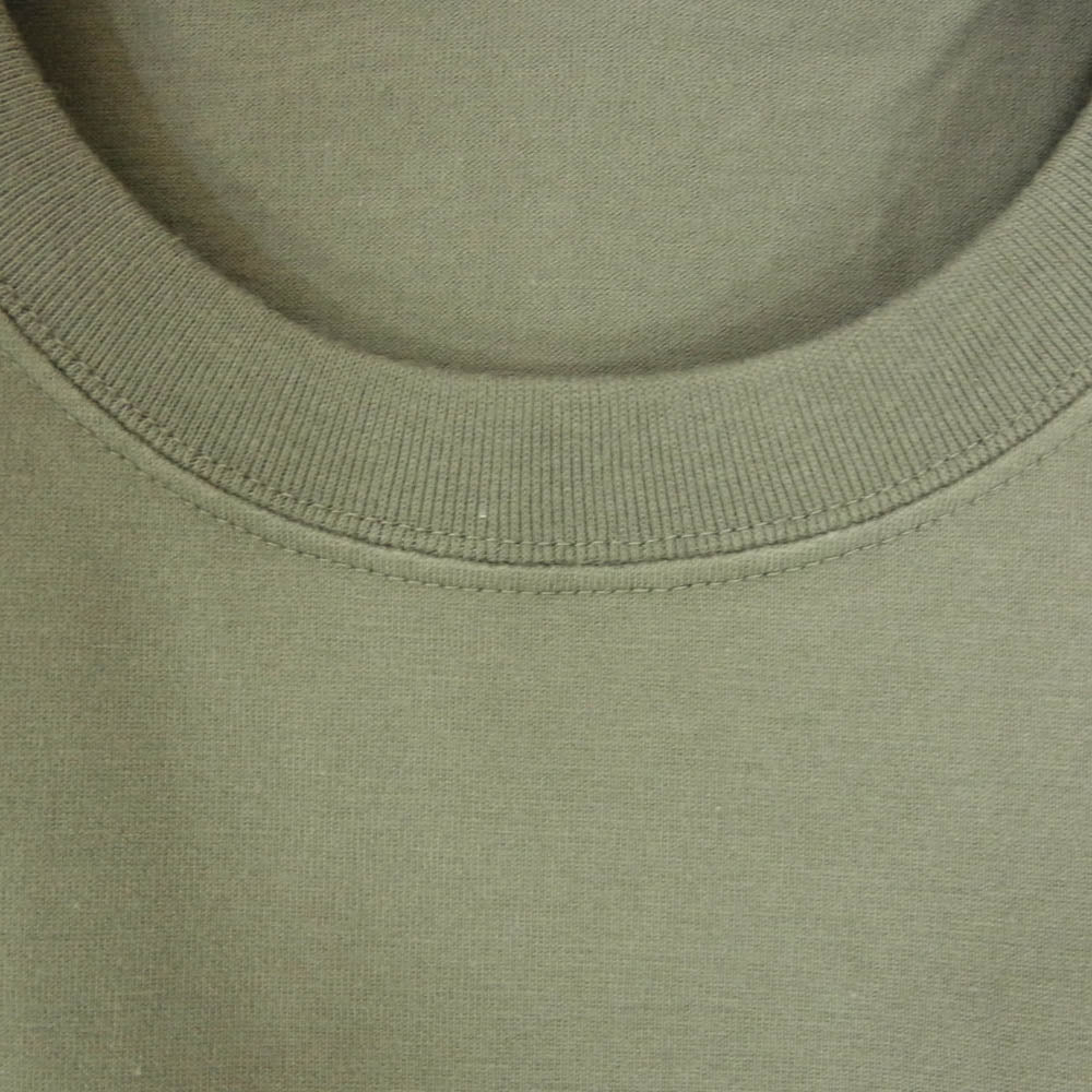 WTAPS ダブルタップス 20SS 201ATDT-CSM12 HOME BASE LS TEE ホームベース ロングスリーブ 長袖 Tシャツ カーキ系 X04【新古品】【未使用】【中古】