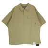 NEIGHBORHOOD ネイバーフッド 241TSNH-SHM02S MULTIFUNCTIONAL SS SHIRT バック ロゴ プリント 半袖 シャツ ブラウン系 L【極上美品】【中古】