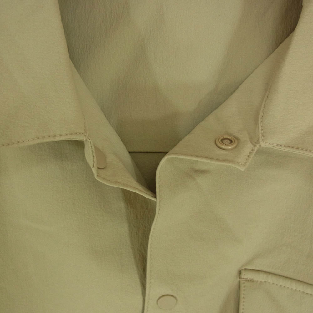 NEIGHBORHOOD ネイバーフッド 241TSNH-SHM02S MULTIFUNCTIONAL SS SHIRT バック ロゴ プリント 半袖 シャツ ブラウン系 L【極上美品】【中古】
