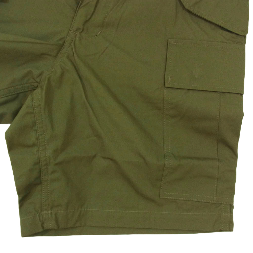 WTAPS ダブルタップス 22SS 221BRDT-PTM06 CARGO SHORTS COPO WEATHER PANTS カーゴ ショート パンツ カーキ系 X01【新古品】【未使用】【中古】