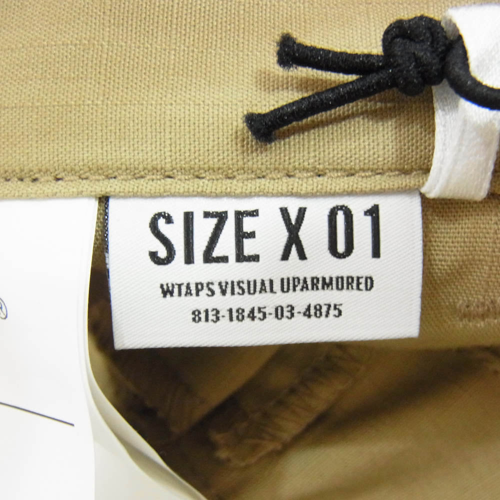 WTAPS ダブルタップス 21AW 212WVDT-PTM02 WMILL TROUSER 0 TROUSERS NYCO RIPSTOP カーゴ パンツ ブラウン系 X01【新古品】【未使用】【中古】