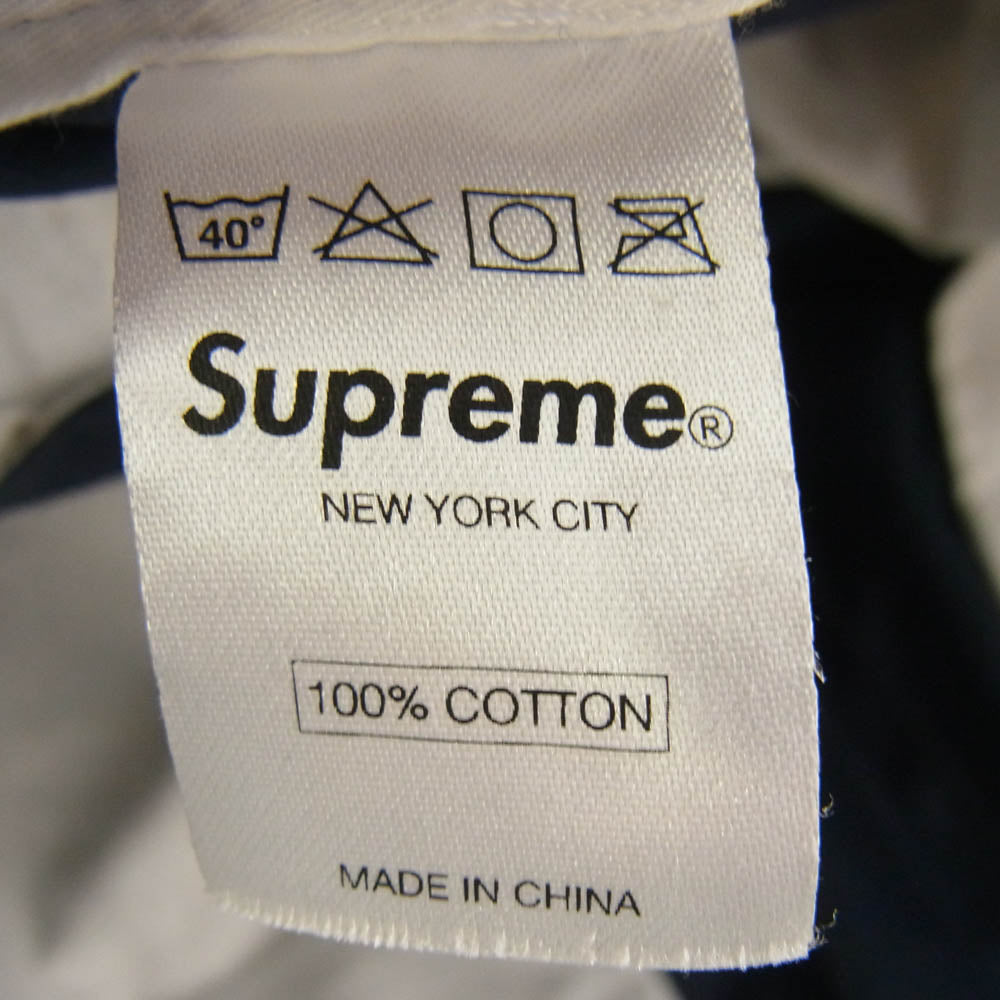 Supreme シュプリーム work pant ワーク パンツ チノパンツ ネイビー系 32【中古】