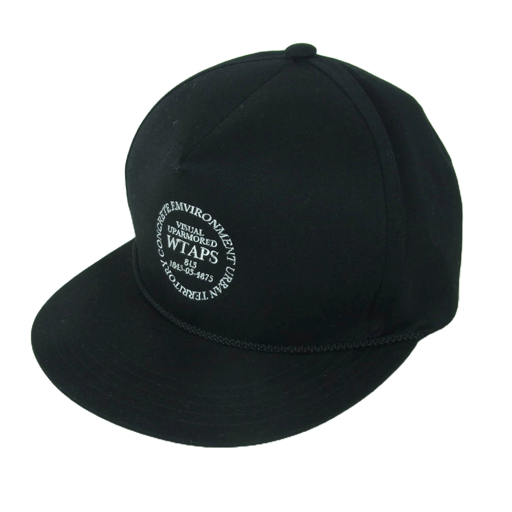 WTAPS ダブルタップス 23AW 232HCDT-HT12 Militia Cap CTPL Twill Ingredients Black ミリティア キャップ ツイル イングリーディエンツ 帽子 ブラック系 00【中古】