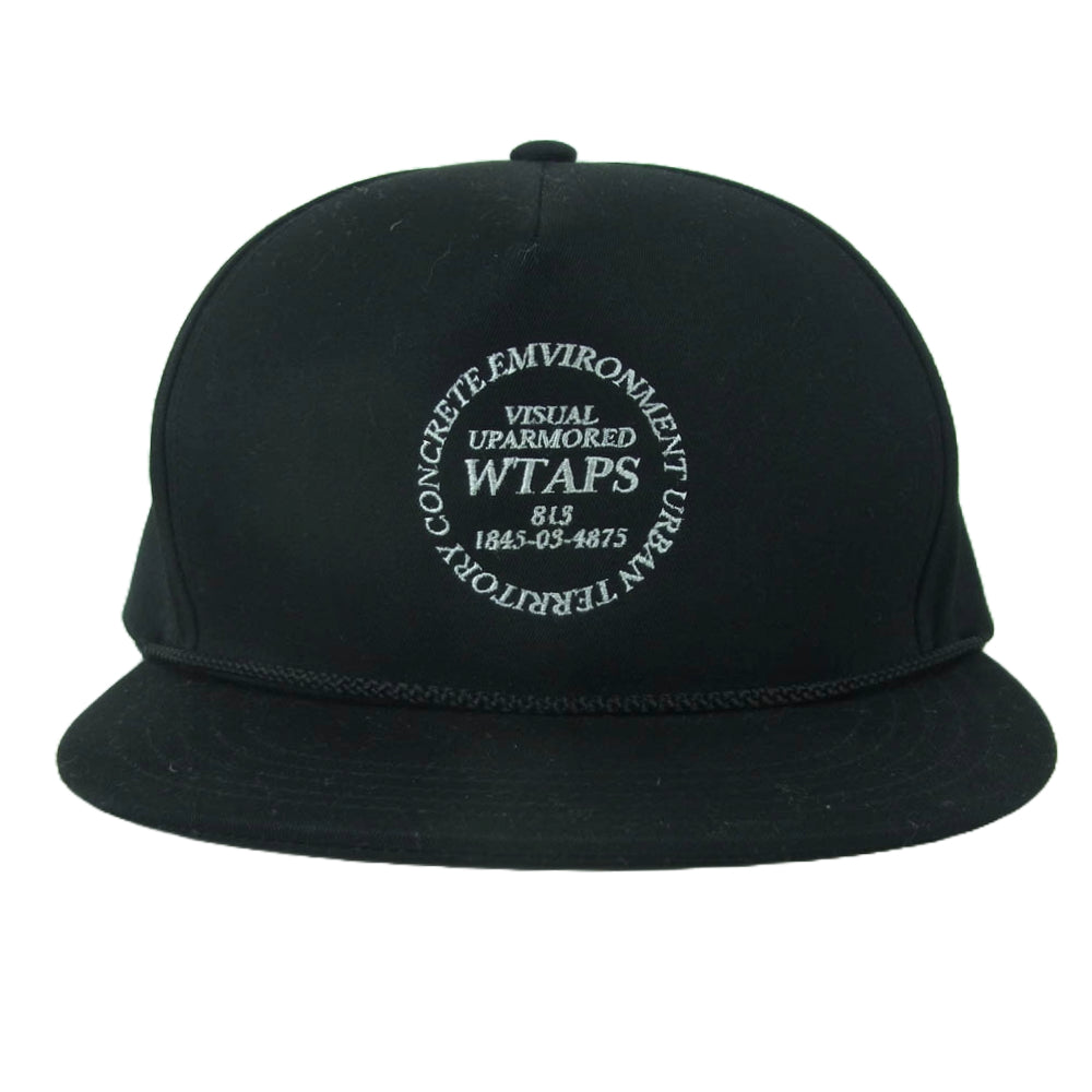 WTAPS ダブルタップス 23AW 232HCDT-HT12 Militia Cap CTPL Twill Ingredients Black ミリティア キャップ ツイル イングリーディエンツ 帽子 ブラック系 00【中古】