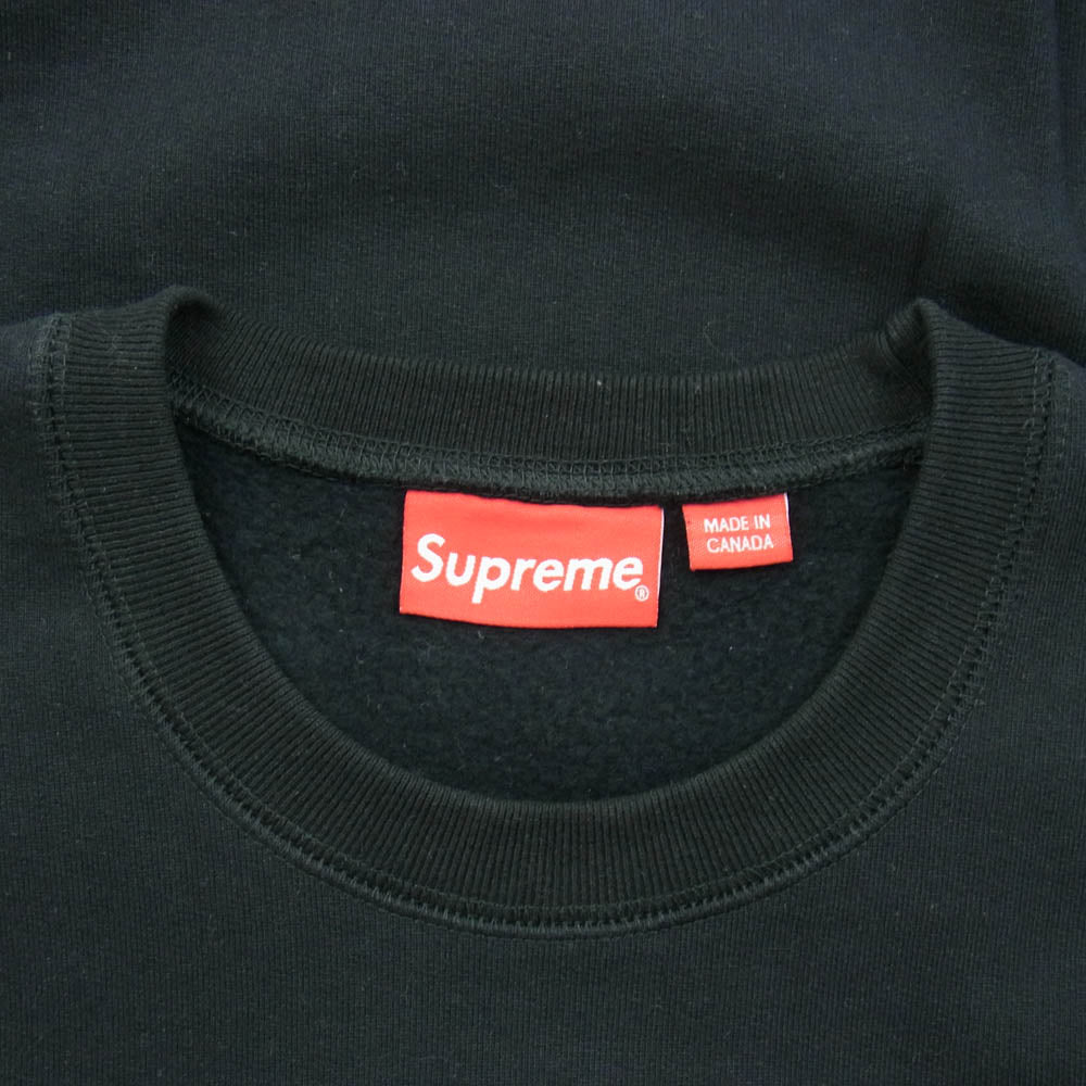 Supreme シュプリーム 16SS St Ides Crewneck セント アイダス クルーネック スウェット ブラック系 M【新古品】【未使用】【中古】